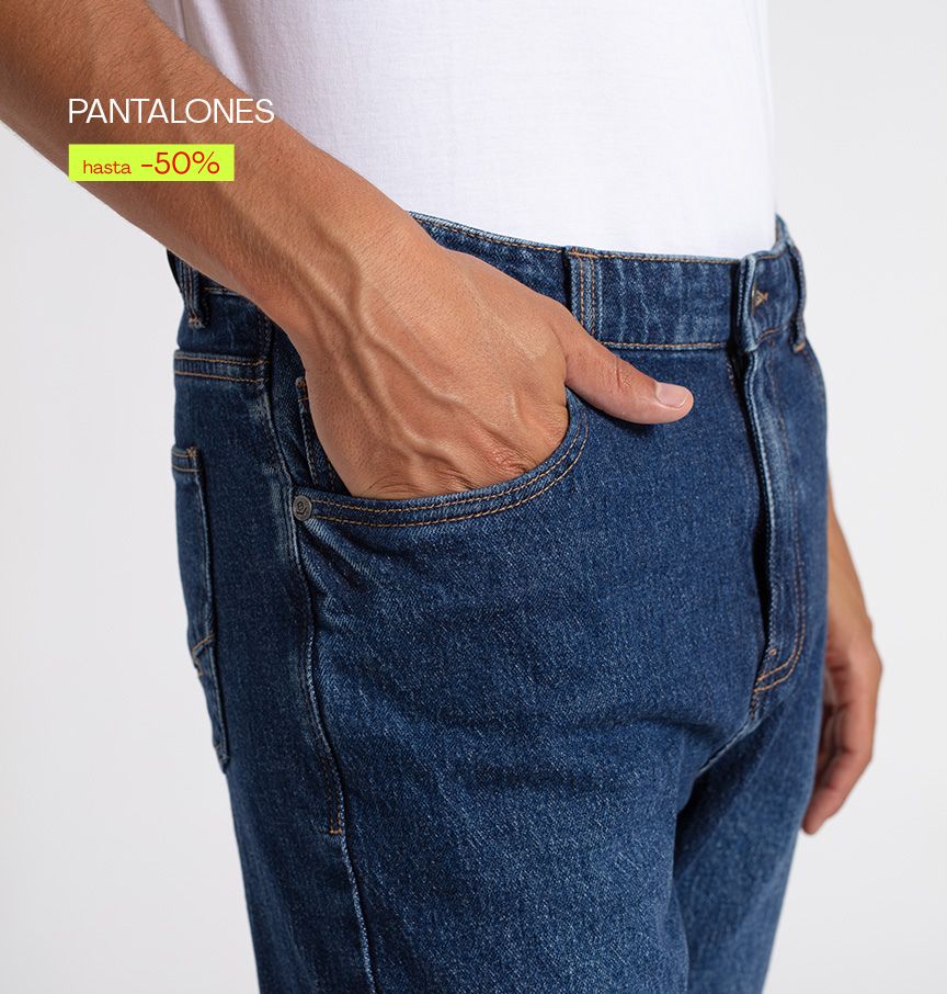 pantalones rebajados para hombre